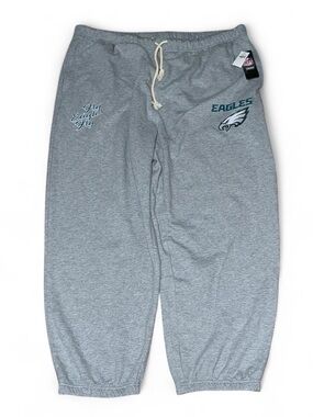 NFL Philadelphia Eagles Gray Joggers Sweatpants